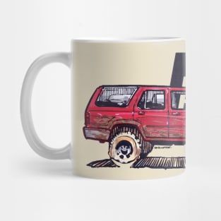 2nd Gen 4Runner TRD - Red Mug